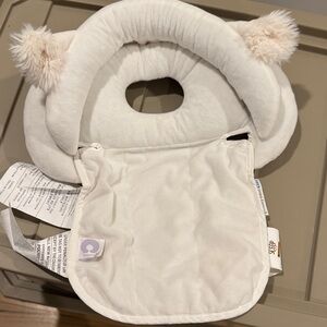 Pottery barn kids Boppy Cream Baby headrest boppy with Ear Accents